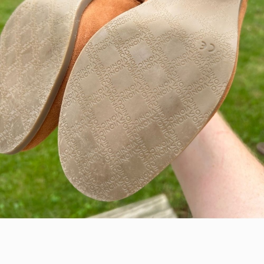 Vionic Leather Ankle Booties - Picture 11 of 11